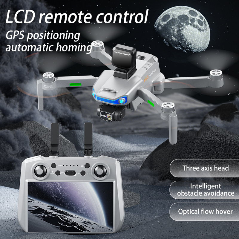 AE3 PRO Max NEW LCD SC GPS Дро – обзор и цена Drone Gimbal Controller
