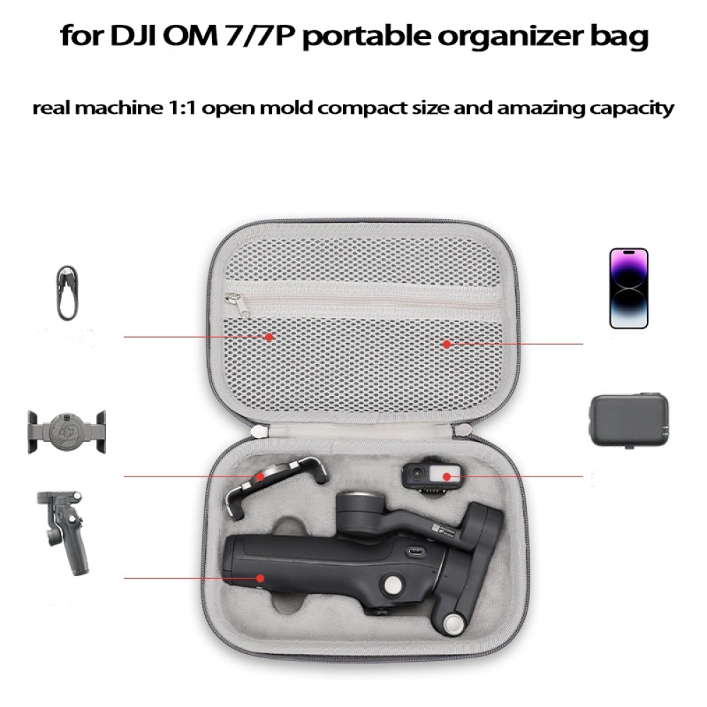 Чехол для Osmo Mobile 7P, порт – обзор и цена Drone Gimbal Case